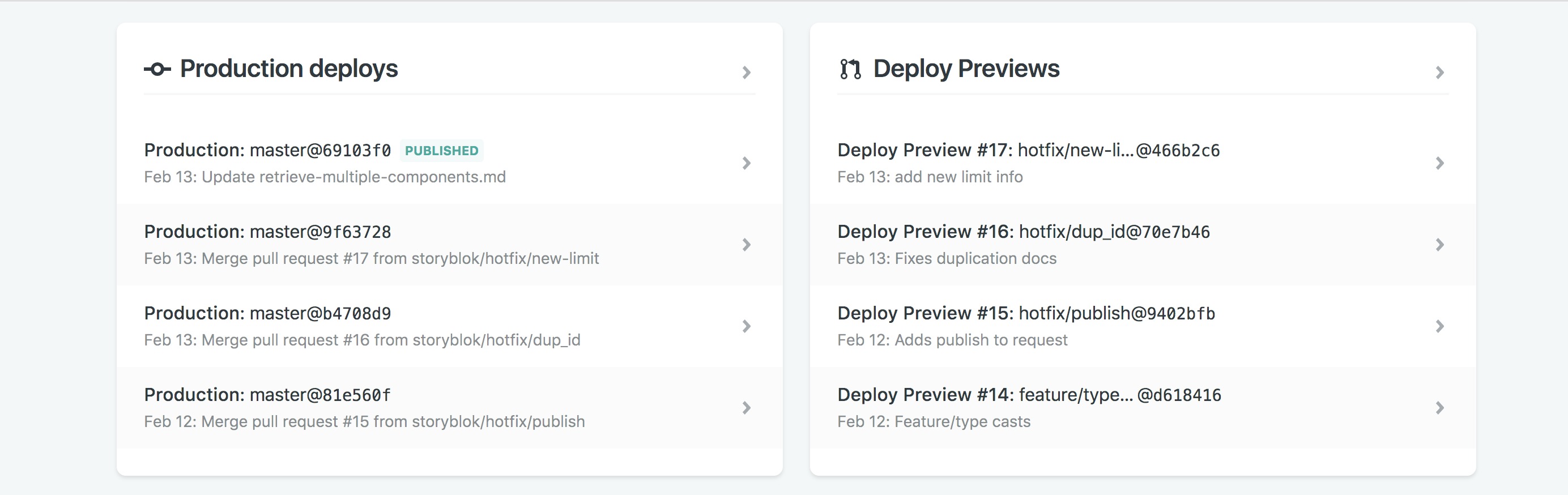 Netlify Deploy Previews