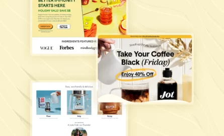 amazing black friday landing pages ecommerce customer experience